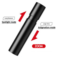 Load image into Gallery viewer, USB Rechargeable Mini Flashlight Waterproof LED Flashlight Telescopic Powerful Torch Lamp Outdoor Work Zoom Portable Torch