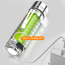 Load image into Gallery viewer, Strong Light LED Flashlight Mini Flashlight USB Rechargeable Magnet UV Light Multifunction Portable Pocket Lights for Camping