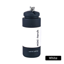 Load image into Gallery viewer, Mini Keychain Flashlight Pocket Torch USB Rechargeable LED Light Flashlight Lamp Waterproof Strong Light Small Flashlight Key Ring