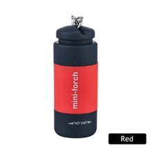 Load image into Gallery viewer, Mini Keychain Flashlight Pocket Torch USB Rechargeable LED Light Flashlight Lamp Waterproof Strong Light Small Flashlight Key Ring