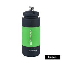 Load image into Gallery viewer, Mini Keychain Flashlight Pocket Torch USB Rechargeable LED Light Flashlight Lamp Waterproof Strong Light Small Flashlight Key Ring