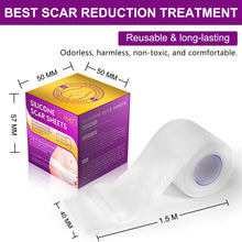 Load image into Gallery viewer, Silicone Women Invisible Efficient Surgery Scar Removal Gel Therapy Patches Acne Trauma Scald Scar Skin Repair Caesarean Section Treatment