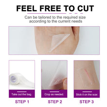 Load image into Gallery viewer, Silicone Women Invisible Efficient Surgery Scar Removal Gel Therapy Patches Acne Trauma Scald Scar Skin Repair Caesarean Section Treatment
