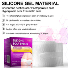 Load image into Gallery viewer, Silicone Women Invisible Efficient Surgery Scar Removal Gel Therapy Patches Acne Trauma Scald Scar Skin Repair Caesarean Section Treatment