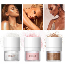 Load image into Gallery viewer, Highlighter Powder Brighten Repair Appearance Body Glitter Powder Shimmer Contour clavicle Sparkling Makeup Face Eye Body Highlight