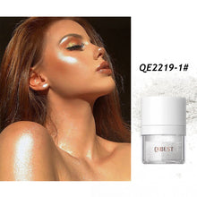 Load image into Gallery viewer, Highlighter Powder Brighten Repair Appearance Body Glitter Powder Shimmer Contour clavicle Sparkling Makeup Face Eye Body Highlight