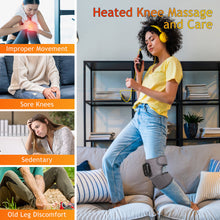 Load image into Gallery viewer, Electric Physiotherapy Warm Keeping Heating Knee Shoulder Warmer Massage Rechargeable Leg Elderly Adult Vibration Massager