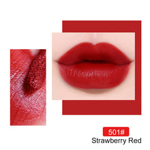 Load image into Gallery viewer, Waterproof Moisturizing Lip Glaze Velvet Fogged Matte Solid Lipstick Long Lasting Lip Glaze Flash Glitter Red Lipstick Makeup Cosmetic