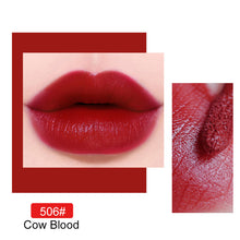Load image into Gallery viewer, Waterproof Moisturizing Lip Glaze Velvet Fogged Matte Solid Lipstick Long Lasting Lip Glaze Flash Glitter Red Lipstick Makeup Cosmetic