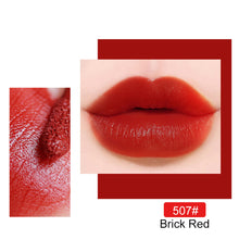 Load image into Gallery viewer, Waterproof Moisturizing Lip Glaze Velvet Fogged Matte Solid Lipstick Long Lasting Lip Glaze Flash Glitter Red Lipstick Makeup Cosmetic