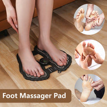 Load image into Gallery viewer, Electric EMS Foot Massager Pad Electrodos Estimulador Physiotherapy Massageador Health Care Pulse Foot Massage Pad