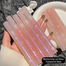Load image into Gallery viewer, Transparent Water Glossy Lip Glaze Mirror Water Lip Gloss Lip Oil Lasting Lip Glaze Lipstick Clear Glitter Primer Hydrating Makeup