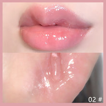 Load image into Gallery viewer, Transparent Water Glossy Lip Glaze Mirror Water Lip Gloss Lip Oil Lasting Lip Glaze Lipstick Clear Glitter Primer Hydrating Makeup