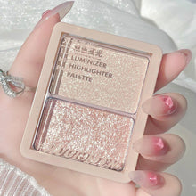 Load image into Gallery viewer, Flash Highlight Palette Glitter Blusher Makeup Gel Face Body Brighten Repair Capacity Natural Contour Shadow Makeup Cosmetics