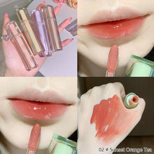Load image into Gallery viewer, Transparent Iced Tea Mirror Lip Glaze Waterproof Watery Lip Gloss Lasting Jelly Liquid Lipstick Beauty Womon Makeup Cosmetic