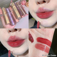 Load image into Gallery viewer, Transparent Iced Tea Mirror Lip Glaze Waterproof Watery Lip Gloss Lasting Jelly Liquid Lipstick Beauty Womon Makeup Cosmetic