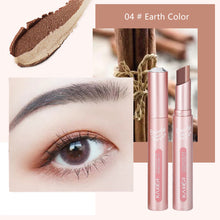 Load image into Gallery viewer, Gradient Double Color Eyeshadow Stick Velvet Eyeshadow Makeup Mix Shimmer Eye Shadow Matte Pallete Pen Dual Color Shadow