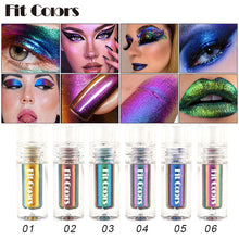 Load image into Gallery viewer, Shiny Metallic Glossy Face Makeup Liquid Eyeshadow Flash Lipgloss Metallic Lipstick Chameleons Eye Glitter Women Cosmetics