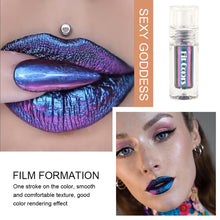 Load image into Gallery viewer, Shiny Metallic Glossy Face Makeup Liquid Eyeshadow Flash Lipgloss Metallic Lipstick Chameleons Eye Glitter Women Cosmetics