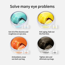 Load image into Gallery viewer, 60Pcs VC Collagen Eye Patches Remove Wrinkles Eye Bags Dark Circles Patches Retinol Rose Eyes Eye Mask Sleep Face Mask Skin Care