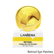 Load image into Gallery viewer, 60Pcs VC Collagen Eye Patches Remove Wrinkles Eye Bags Dark Circles Patches Retinol Rose Eyes Eye Mask Sleep Face Mask Skin Care