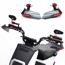 Load image into Gallery viewer, Pair Motorcycle Hand Guard Handguard Shield Windproof Motorbike Motocross Universal Protector Modification Protective