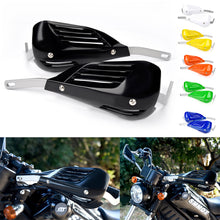 Load image into Gallery viewer, Pair 22mm 7/8" Universal Motorcycle Hand Handlebar Handle Bar Guards Handguard Turn Signal Lamp Motocross Dirt Bike