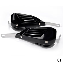 Load image into Gallery viewer, Pair 22mm 7/8" Universal Motorcycle Hand Handlebar Handle Bar Guards Handguard Turn Signal Lamp Motocross Dirt Bike