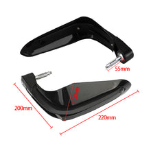 Load image into Gallery viewer, Pair 22mm 7/8" Motorcycle Hand Handlebar Handle Bar Guards Handguard Turn Signal Lamp Motocross Dirt Bike