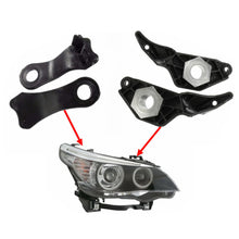 Load image into Gallery viewer, 4Pcs Car Front Headlight Headlamp Repair Kit Bracket Fixed Clip For BMW 5 Series E60 E61 63126949634 63126949633 63126941478 63126942478