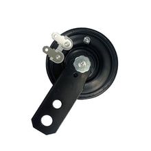 Load image into Gallery viewer, Universal 105db Motorcycle Electric Horn kit 12V/24V/60V 1.5A Waterproof Round Loud Horn Speakers for Scooter Moped Dirt Bike ATV