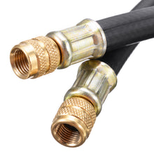 Load image into Gallery viewer, 100mm/110mm/140mm/160mm/180mm/200mm/250mm Braided Car Wheels Flexible Hose Tire Valve Inflatable Rubber Hose Steel Wire Tyre Valve Stems Extensions Tube Adapter