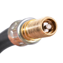 Load image into Gallery viewer, 100mm/110mm/140mm/160mm/180mm/200mm/250mm Braided Car Wheels Flexible Hose Tire Valve Inflatable Rubber Hose Steel Wire Tyre Valve Stems Extensions Tube Adapter