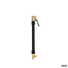 Load image into Gallery viewer, Car Tire Air Inflator Hose Inflatable Tube Hose Inflator Tube Locking Air Chuck Connection Quick Inflation Chuck with Connector for Bike Motocycle