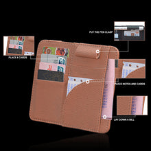 Load image into Gallery viewer, Car Sunshade Organize Storage Bag Visor Card Holder Stowing Tidying Auto Interior Accessories