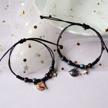 Load image into Gallery viewer, Fashion Creative Couple Bracelet Adjustable Cosmic Star Beaded Braided Bracelet Jewelry Gift for Women Men
