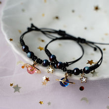 Load image into Gallery viewer, Fashion Creative Couple Bracelet Adjustable Cosmic Star Beaded Braided Bracelet Jewelry Gift for Women Men
