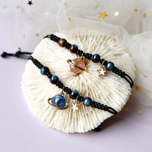 Load image into Gallery viewer, Fashion Creative Couple Bracelet Adjustable Cosmic Star Beaded Braided Bracelet Jewelry Gift for Women Men