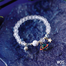Load image into Gallery viewer, Fashion Niche Starry Sky Bracelet Astronaut Beaded Crystal Adjustable Bracelet Women Men Jewelry Accessory