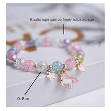 Load image into Gallery viewer, Crystal Beaded Colorful Cartoon Bracelet Simple Fashionable Crystal Beaded Bracelet Jewelry Gift for Women