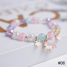 Load image into Gallery viewer, Crystal Beaded Colorful Cartoon Bracelet Simple Fashionable Crystal Beaded Bracelet Jewelry Gift for Women