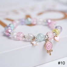 Load image into Gallery viewer, Crystal Beaded Colorful Cartoon Bracelet Simple Fashionable Crystal Beaded Bracelet Jewelry Gift for Women