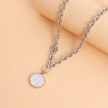 Load image into Gallery viewer, Vintage Punk Collar Chain Necklace Fashion Niche Alloy Fritillary Pendant Necklace Jewelry Gift for Women