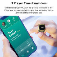 Load image into Gallery viewer, Tasbih Tally Counter Smart Tasbih Zikr Ring OLED Display Prayer Times for Muslims Zikr Digital Tasbeeh Electronic Prayer Ring