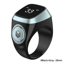 Load image into Gallery viewer, Tasbih Tally Counter Smart Tasbih Zikr Ring OLED Display Prayer Times for Muslims Zikr Digital Tasbeeh Electronic Prayer Ring