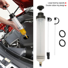 Load image into Gallery viewer, 200ml/500ml Car Brake Fluid Oil Extractor Oil Change Syringe with Hose Manual Fuel Suction & Filler Fluid Oil Change Evacuator Auto Pump