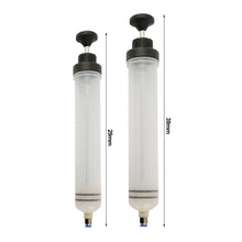 Load image into Gallery viewer, 200ml/500ml Car Brake Fluid Oil Extractor Oil Change Syringe with Hose Manual Fuel Suction & Filler Fluid Oil Change Evacuator Auto Pump