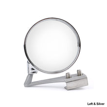 Load image into Gallery viewer, 1Pc 360 Degree Rotation Car Front Wheel Blind Zone Mirror Wide Angle Coach Rearview Mirror Dead Zone Auxiliary Mirror Left and Right