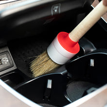 Load image into Gallery viewer, 5Pcs Car Exterior Interior Detail Brush Boar Hair Bristle Brushes for Car Cleaning Auto Detail Tools Dashboard Cleaning Brush
