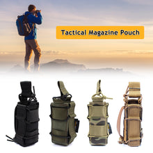 Load image into Gallery viewer, Tactical Magazine Pouch Military Molle Single Pistol Mag Bag Flashlight Pouch Torch Holder Case Outdoor Hunting Knife Holster